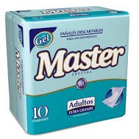 Pañales Master Rectos